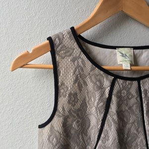Anthropologie, Peplum top XS